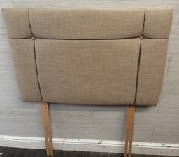 [HF18750] 3ft Single Dark Beige Headboard