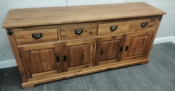 [HF18818] Large Rustic Pine Sideboard