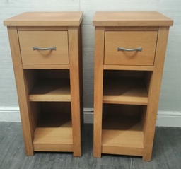 [HF18837] Oak bedsides or side tables from Next