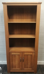 [HF18842] Oak Cupboard Base Bookcase