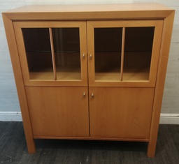 [HF19022] Quality Tall Sideboard / Display Unit From JOHN.E.COYLE