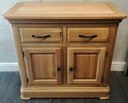 [HF19061] QUALITY NEAT OAK SIDEBOARD