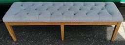 [HF19073] Great Oak / fabric Bench