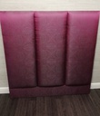 4FT6" stunning pink  FABRIC HEADBOARD