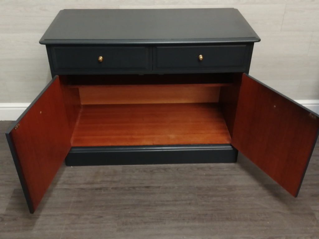 neat stag painted sideboard