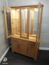 oak style display unit