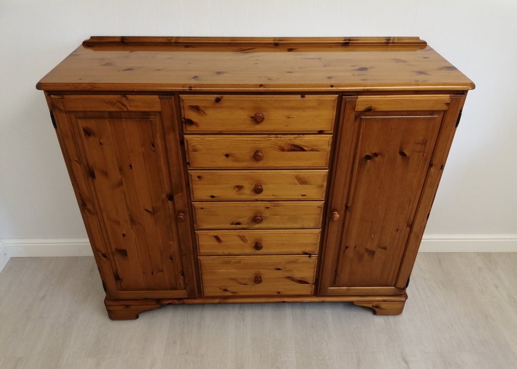 DUCAL Pine Combi Wardrobe