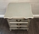 French style classic painted bedside