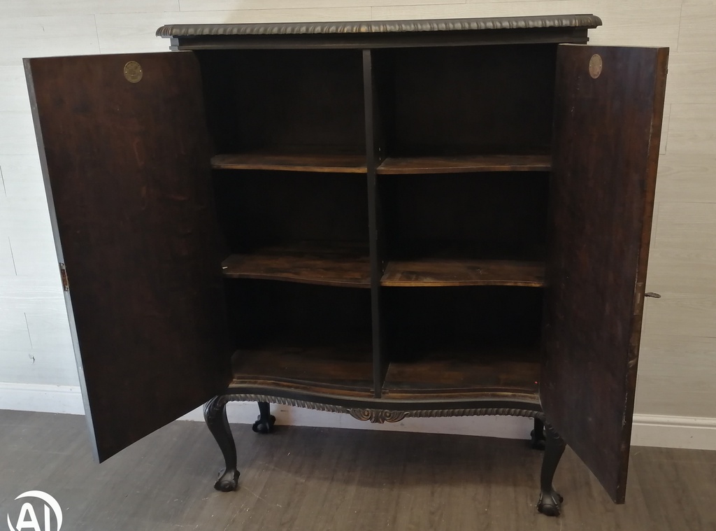 Stunning painted linen/storage cupboard