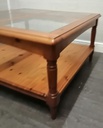 DUCAL PINE SQUARE COFFEE TABLE