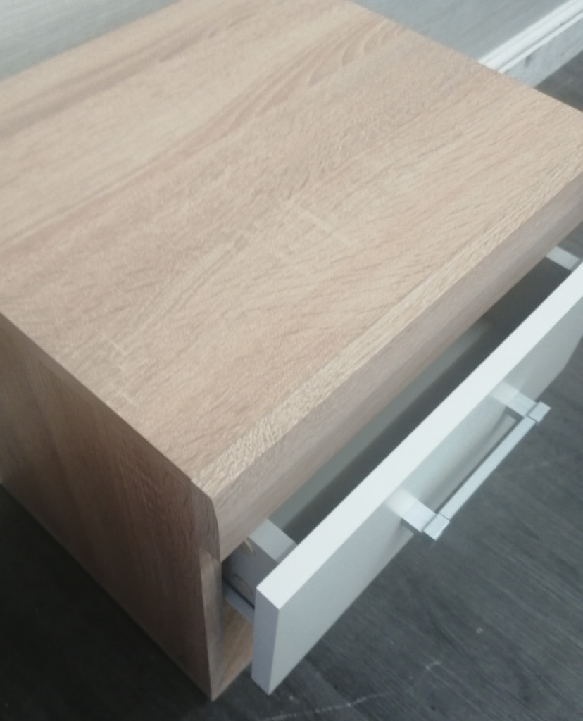 Single modern bedside unit