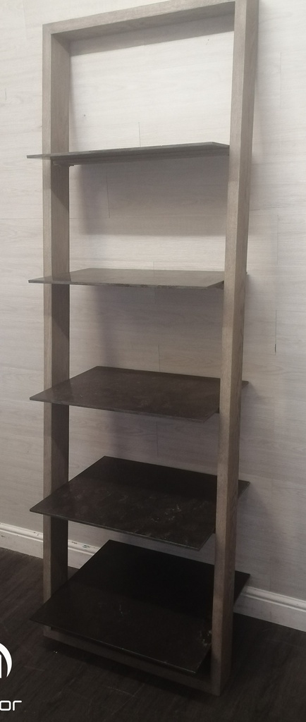 Barker &amp; Stonehouse Slate And Wood Bookcase