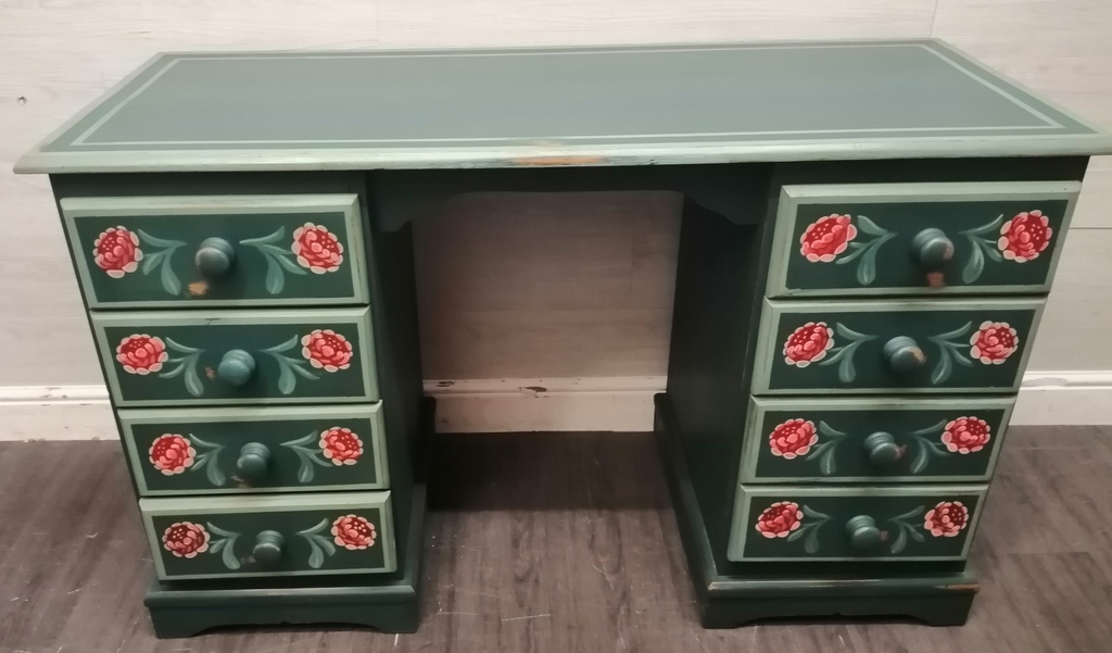 STUNNING PINE PAINTED DRESSING /DESK