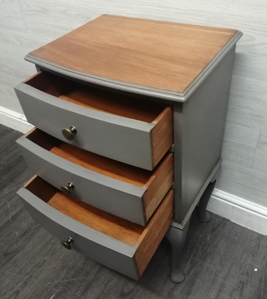 Lovely Vintage Painted Bedside Chest