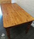 SOLID PINE 5FT 8" DINING TABLE