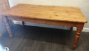 SOLID PINE 5FT 8" DINING TABLE