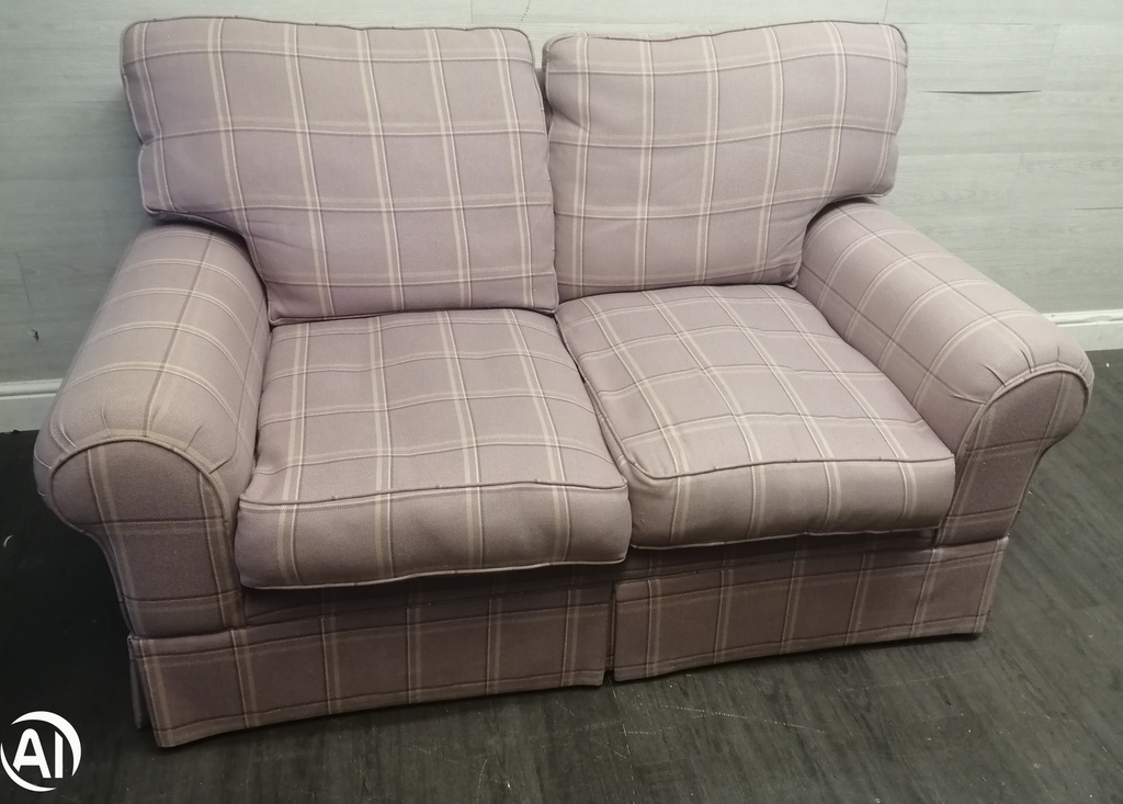 Lovely laura ashley neat check sofa