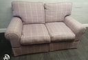 Lovely laura ashley neat check sofa