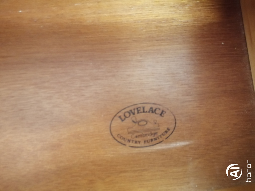 Solid pine dressing table set