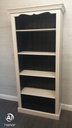PAINTED PINE SHABBY CHIC BOOKCASE