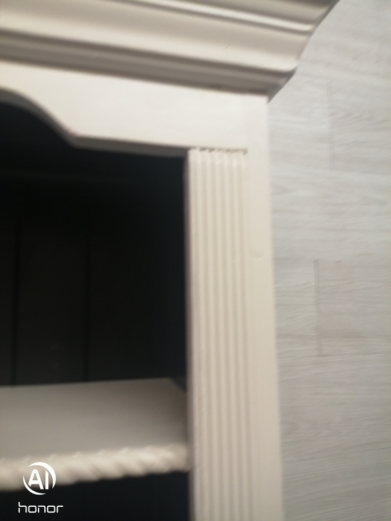 PAINTED PINE SHABBY CHIC BOOKCASE