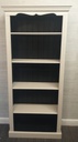 PAINTED PINE SHABBY CHIC BOOKCASE