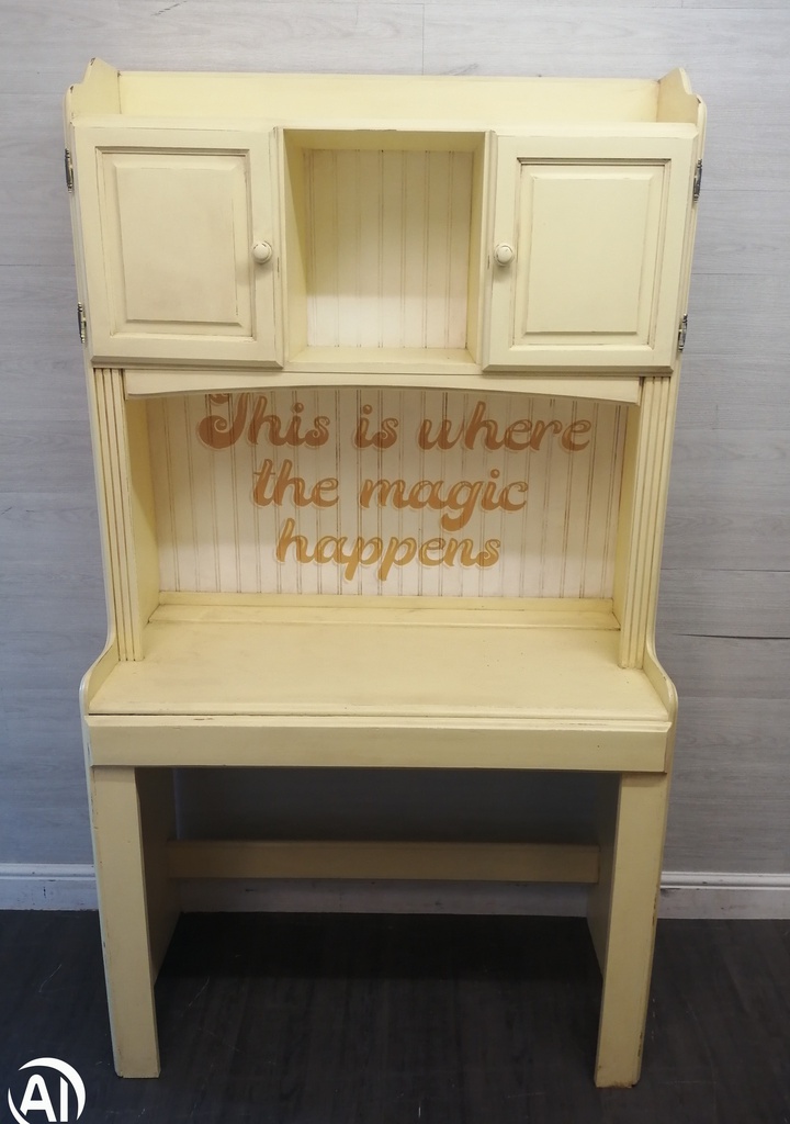 Lovely Painted PineWorkstation Desk