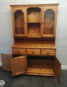 Quality pine glazed top dresser