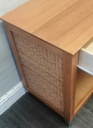 MODER PAIR OF BEDSIDE CUPBOARDS