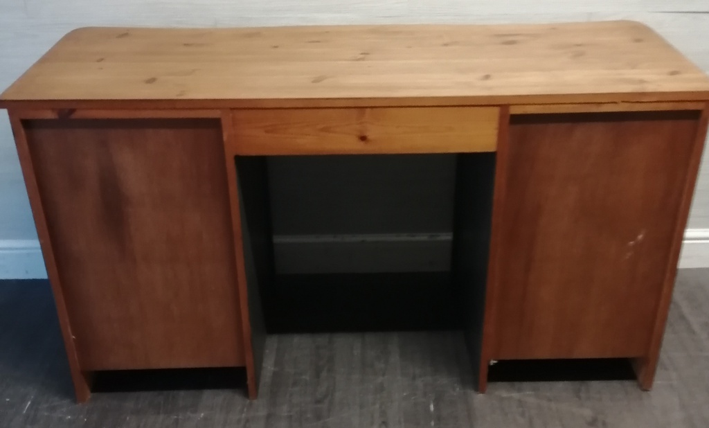 Great painted grey numbered desk