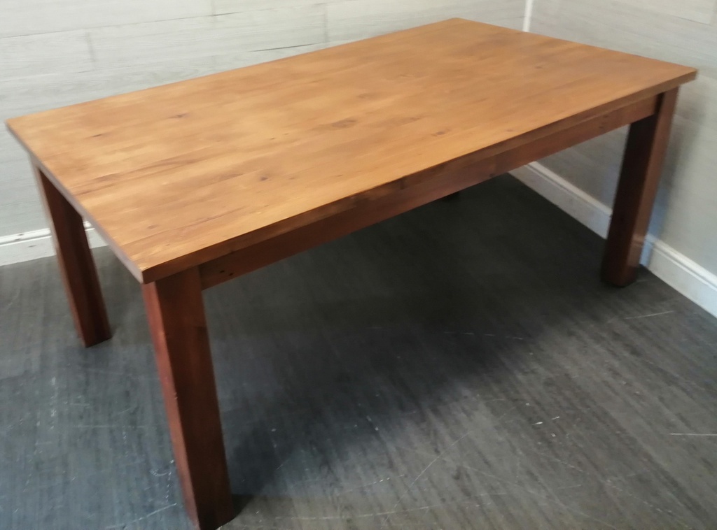 6FT SOILD PINE DINING TABLE