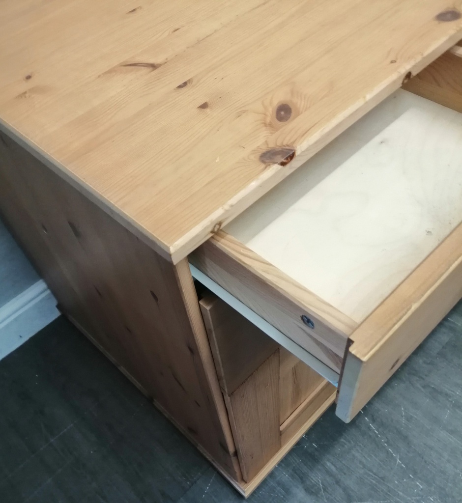 GOOD SIZE IKEA PINE DESK