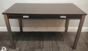 MODERN LEATHER STYLE DESK FROM JOHN LEWIS