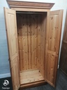 SOLID PINE DOUBLE WARDROBE