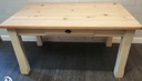 QUALITY 5FT PINE TABLE WITH DRAWER