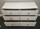 ALSTONS White Six Drawer Chest