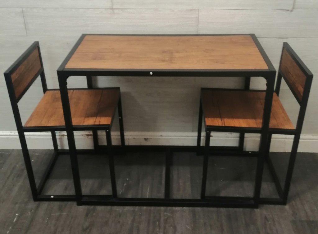 TUCK AWAY TABLE AND 2 CHAIRS