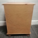 Pair of pine bedsides chests