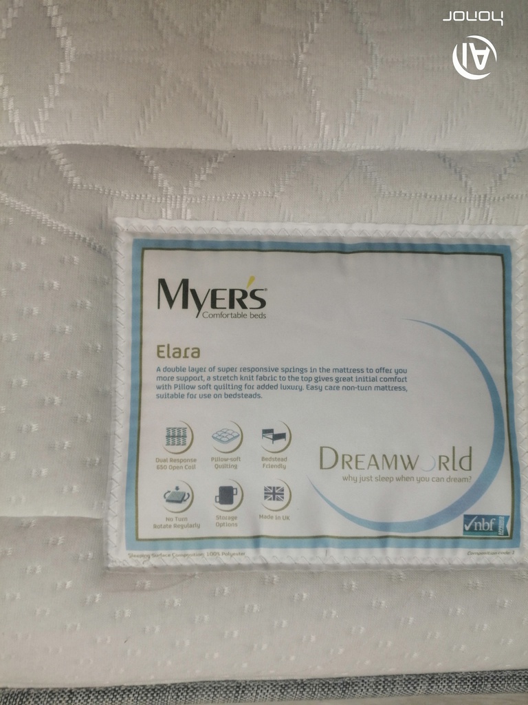5ft Myer Elara  mattress