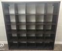 IKEA LARGE BLACK CUBE UNIT