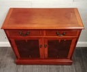Lovely Neat Repro Yew Sideboard