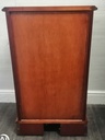 Neat  repro yew side unit/bedside