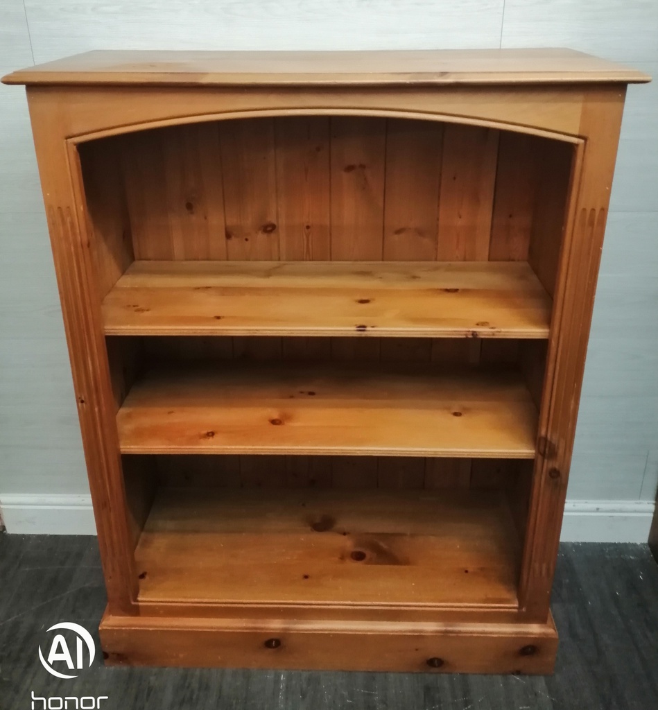 SOLID PINE BOOKCASE