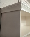 Tall White Bookcase