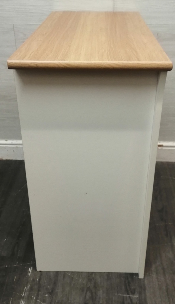 ALSTONS Cream Three Drawer Chest