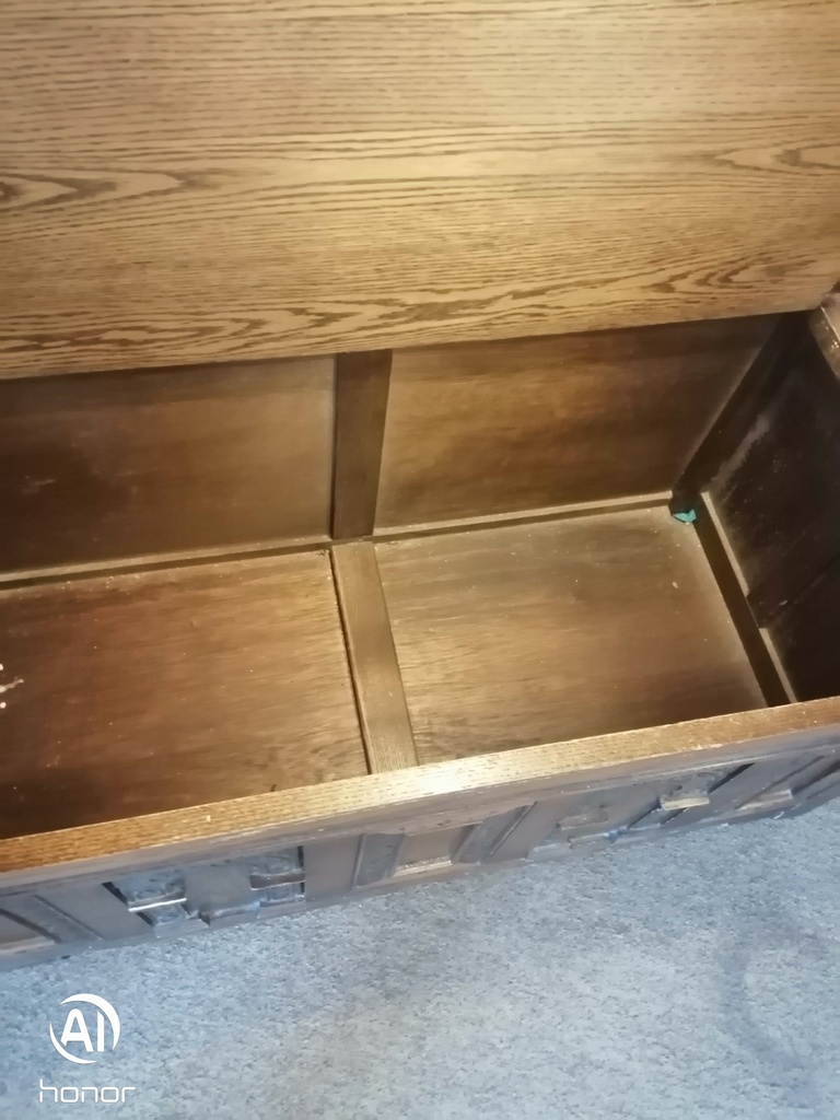 Dark Oak Storage Bench