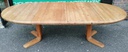 STYLISH DANISH PINE EXTENDING TABLE &amp; SIX CHAIRS