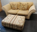 BARGAIN Sofa  &amp; Footstool Set