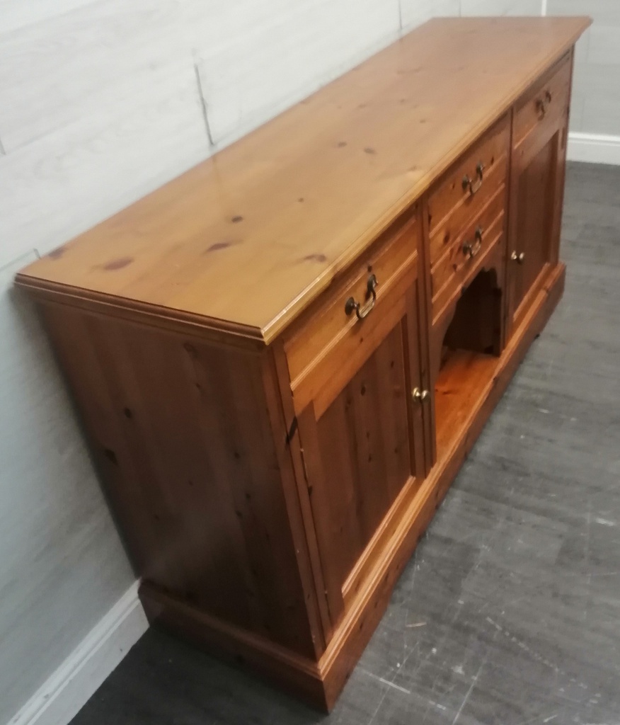 Large Solid Pine Sideboard