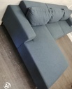 BLUE L SHAPE SOFA FROM MADE.COM
